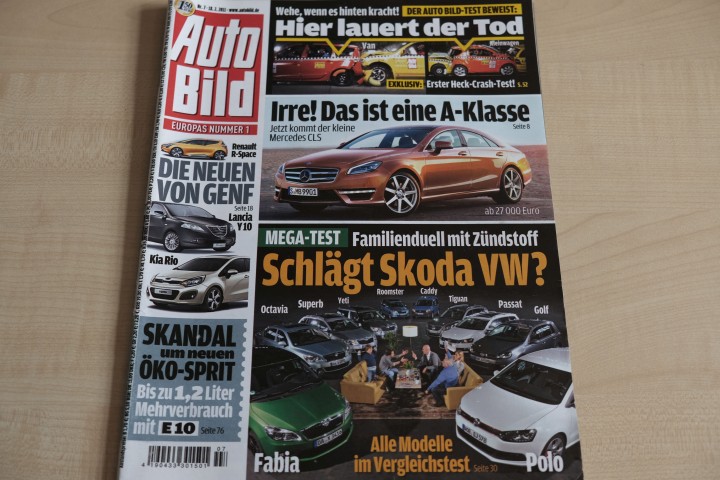Deckblatt Auto Bild (07/2011)